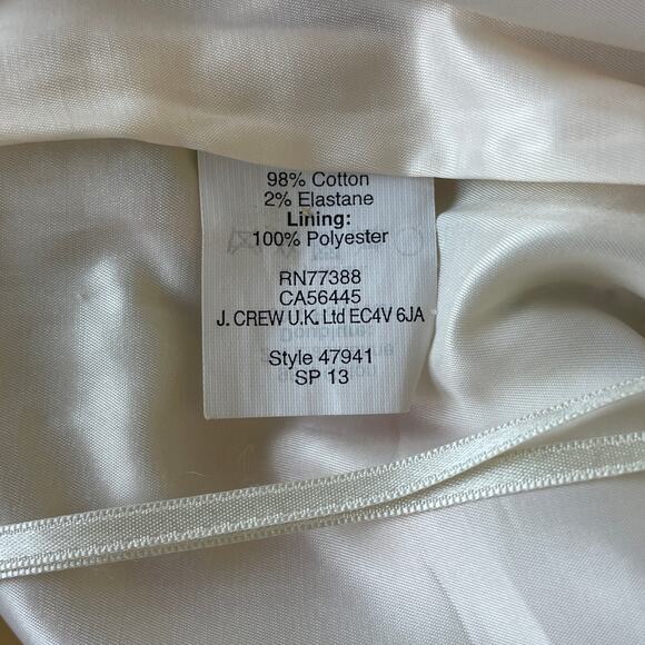 J. Crew Liberty Art Postage Stamp Tresco Floral Mini Skirt - Size: 2 - Picture 8 of 9